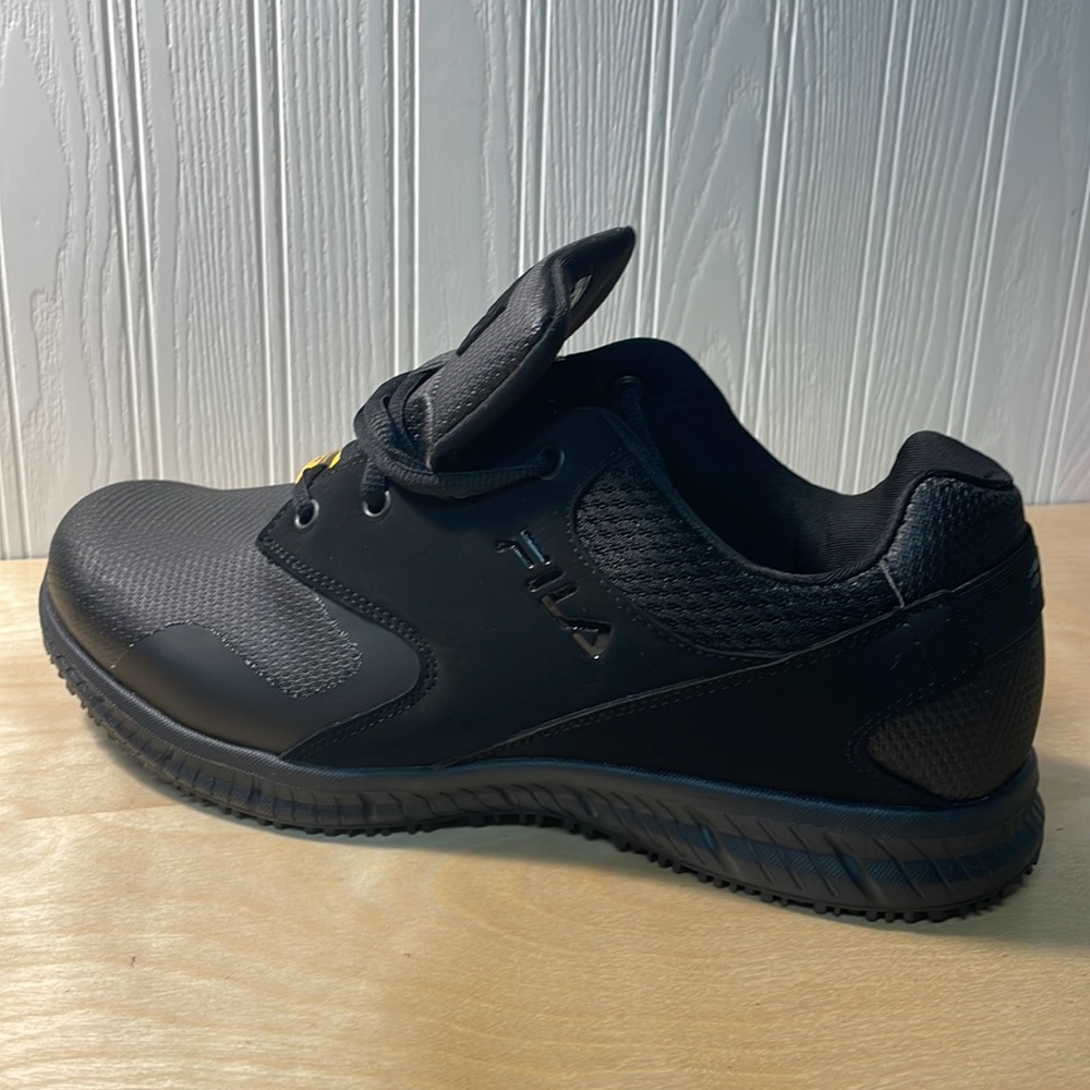 Fila Memory Layers Slip Resistant Work Shoes - Bl… - image 4